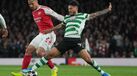 Sporting foi eliminado pelo Arsenal nos quartos-de-final esta época