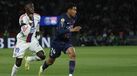 Jogo entre PSG e Lyon na Ligue 1