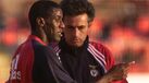 Sabry e José Mourinho no Benfica, em 2000