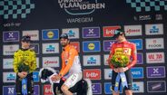 Wout van Aert, Filippo Ganna e Soren Waerenskjold 