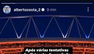 A publicação de Alberto Costa no Instagram