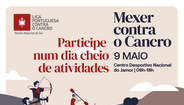 Evento 'Mexer contra o Cancro' no Jamor, dia 9 de maio