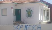 Núcleo do Sporting em Vila Nova de Gaia vandalizado