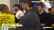 As imagens da confusão na chegada do Sporting ao Dragão