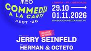 Jerry Seinfeld no festival de humor em Lisboa