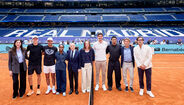 Estrelas do ténis e do futebol no Bernabéu