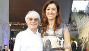 Bernie Ecclestone e a mulher, Fabiana Flosi