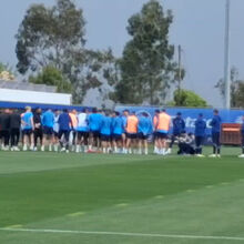 <![CDATA[ Treino do FC Porto começou com trio a passar pelo 