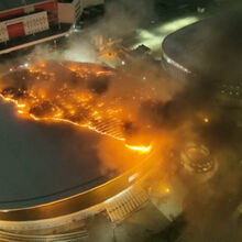 <![CDATA[ Incêndio destrói parte da cobertura do velódromo do Parque Olímpico do Rio de Janeiro ]]>