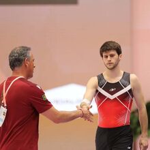 <![CDATA[ Fratura no punho afasta Diogo Cabral da semifinal do Europeu de duplo minitrampolim ]]>