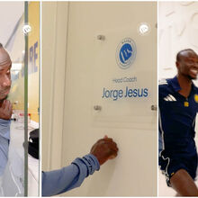 <![CDATA[ Sadio Mané tentou pregar uma partida a Jorge Jesus... e o resultado foi este ]]>