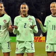 <![CDATA[ Os três golos de Portugal frente à Letónia: Kika Nazareth em dose dupla... e com muita classe ]]>