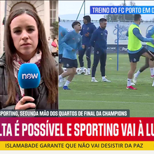 <![CDATA[ A crença do Sporting numa reviravolta histórica frente ao Arsenal e as novidades no onze: enviada especial de Record conta tudo ]]>