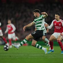 <![CDATA[ Gonçalo Inácio resignado com a eliminação do Sporting: «Lutamos até ao fim» ]]>