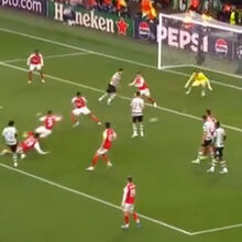 <![CDATA[ O lance que deixou a nação sportinguista em suspenso: João Simões teve o prolongamento a centímetros nos descontos ]]>