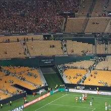 <![CDATA[ A festa do Sp. Braga em Sevilha logo após a histórica vitória sobre o Betis ]]>