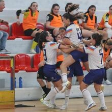 <![CDATA[ Atlético goleia Santa Luzia e encontra Benfica nas 'meias' do playoff de campeão da Liga feminina de futsal ]]>