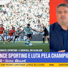 <![CDATA[ Bernardo Ribeiro: «Se não ganhar ao FC Porto, o Sporting corre o risco 'Rui Costa'» ]]>