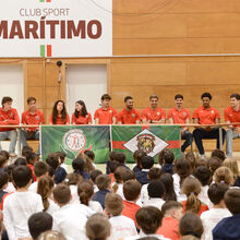 <![CDATA[ Romain e Carlos Daniel no aniversário do Colégio ]]>