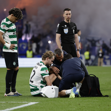 <![CDATA[ Alarme no Sporting: Gonçalo Inácio e Hjulmand sofreram entorses ]]>