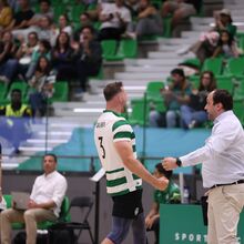 <![CDATA[ Sporting está em vantagem na final mas João Coelho pede cautelas: «Não damos nada por garantido» ]]>