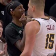 <![CDATA[ Wolves-Nuggets ferveu após o jogo: McDaniels e Jokic pegaram-se e tiveram de ser separados ]]>