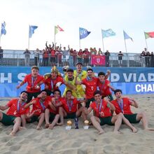 <![CDATA[ Portugal é campeão da Europa de Sub-20 de Futebol de praia ]]>