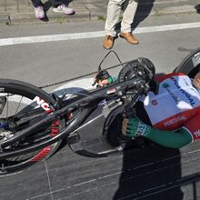 <![CDATA[ Flávio Pacheco em 11.º no contrarrelógio inicial da segunda Taça do Mundo de paraciclismo ]]>