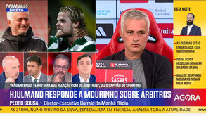 Pedro Sousa: «O que Mourinho queria era que Hjulmand jogasse ao lado de Aursnes»