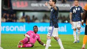 Messi marcou frente à Mauritânia