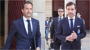 Frederico Varandas e André Villas-Boas estiveram esta quarta-feira no Ministério da Cultura, Juventude e Desporto