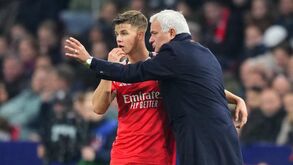 Dahl com José Mourinho