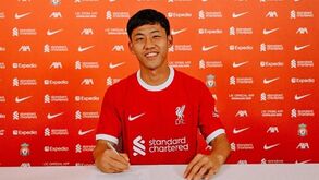 Endo na chegada ao Liverpool