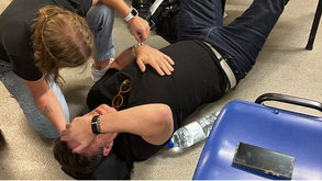 Ricardo Costa assistido no Dragão Arena