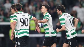 Sporting empata 1-1 com Santa Clara na 1.ª parte da Liga Betclic
