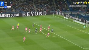 Um golo 100% português: Vitinha, Nuno Mendes e... golaço de Gonçalo Ramos