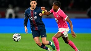 Akimi em ação contra o Toulouse