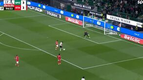 Estreia a titular e golo a fechar: Rafael Nel estreou-se assim a marcar na Liga pelo Sporting