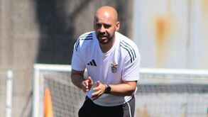 Filipe Ferreira, treinador dos infantis do Benfica