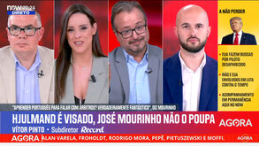 Vítor Pinto: «Mourinho admite que o Benfica vai buscar estrangeiro para assumir a braçadeira de capitão?»