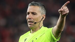 André Narciso apitou o Sporting-Santa Clara