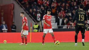 Casa Pia empatou a dois golos na Luz na primeira volta