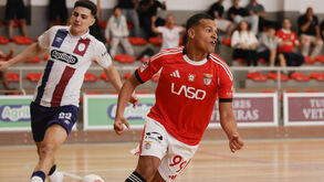 Jacaré marcou o primeiro golo do Benfica 