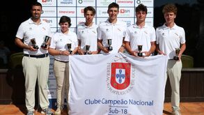 Os atletas campeões nacionais de sub-18