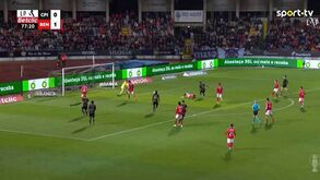 Casa Pia-Benfica: Rafael Brito aproveitou maus cortes e marcou assim à antiga equipa