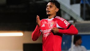 Ríos marca golo do Benfica frente ao Casa Pia