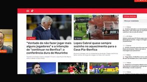 
10 Minutos Record: Benfica tropeça em Rio Maior e Mourinho arrasa na conferência de imprensa