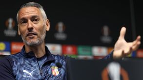 Carlos Vicens na conferência de imprensa