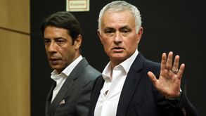 Rui Costa e José Mourinho