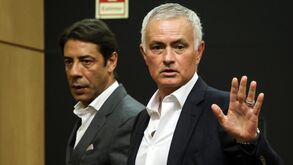Rui Costa e José Mourinho